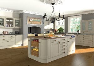 Paintable Shaker Kitchen 1