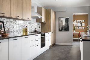 Valore Smooth White Valore Natural Kendal Oak