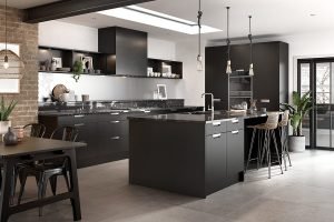 Matt Black Segreto Kitchen