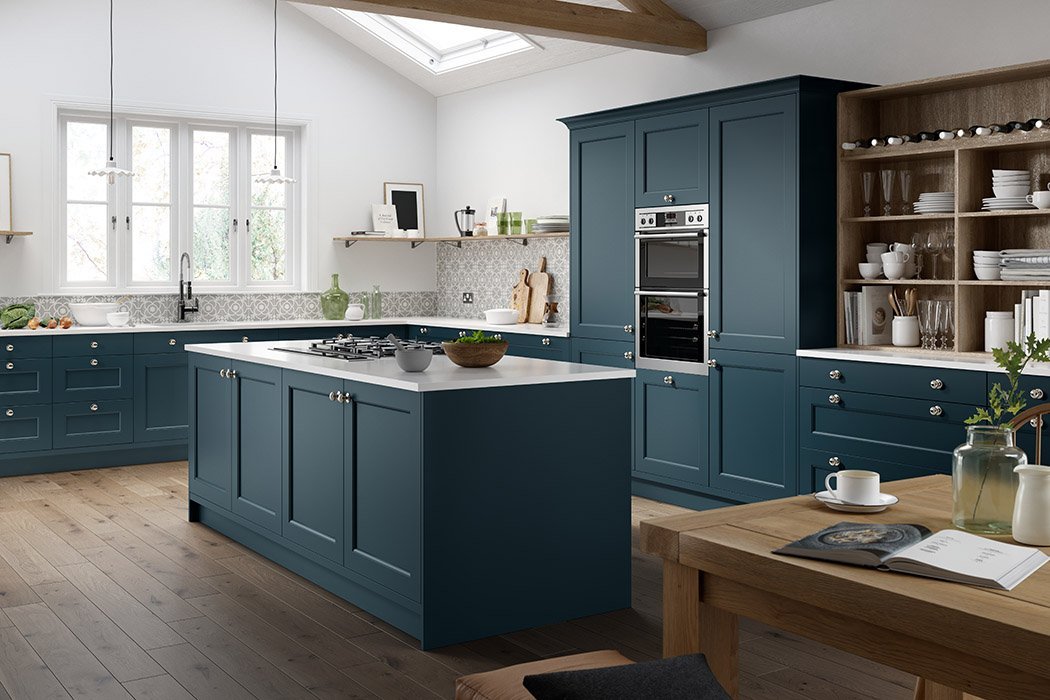 Thornbury Shore Blue Kitchen