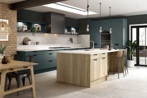 Bella Lincoln High Gloss Cashmere Kitchen