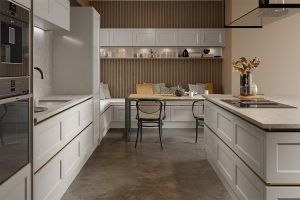 Bella Richmond Matt Pebble Kitchen