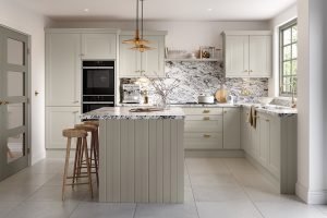 Bella Rowen Supermatt Taupe Grey Kitchen