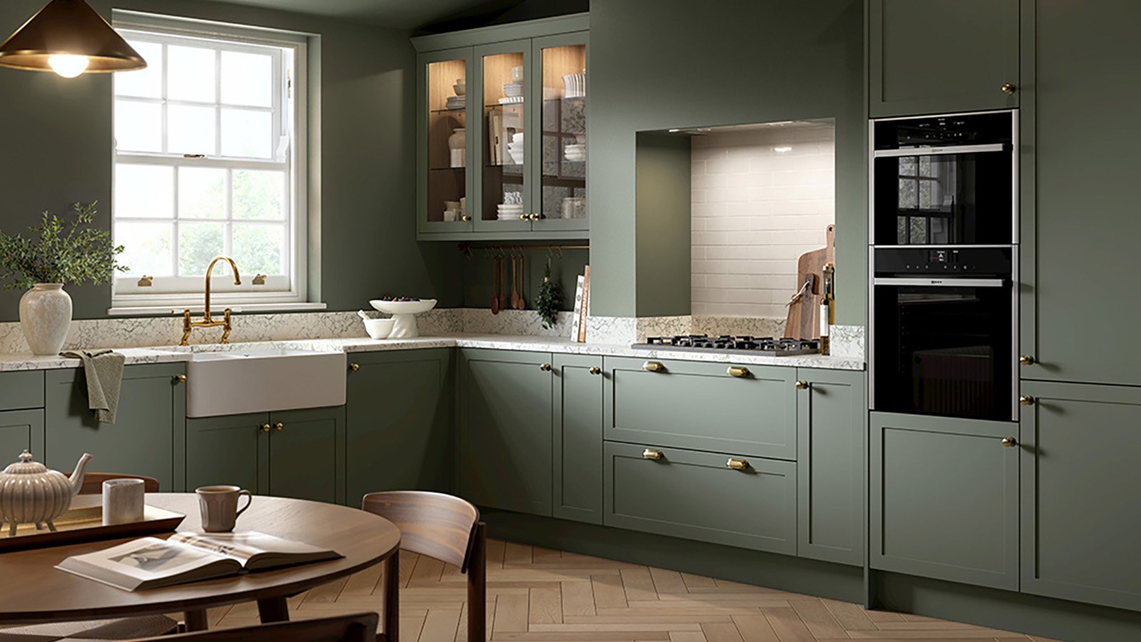 Materials & Finishes for Large Kitchens