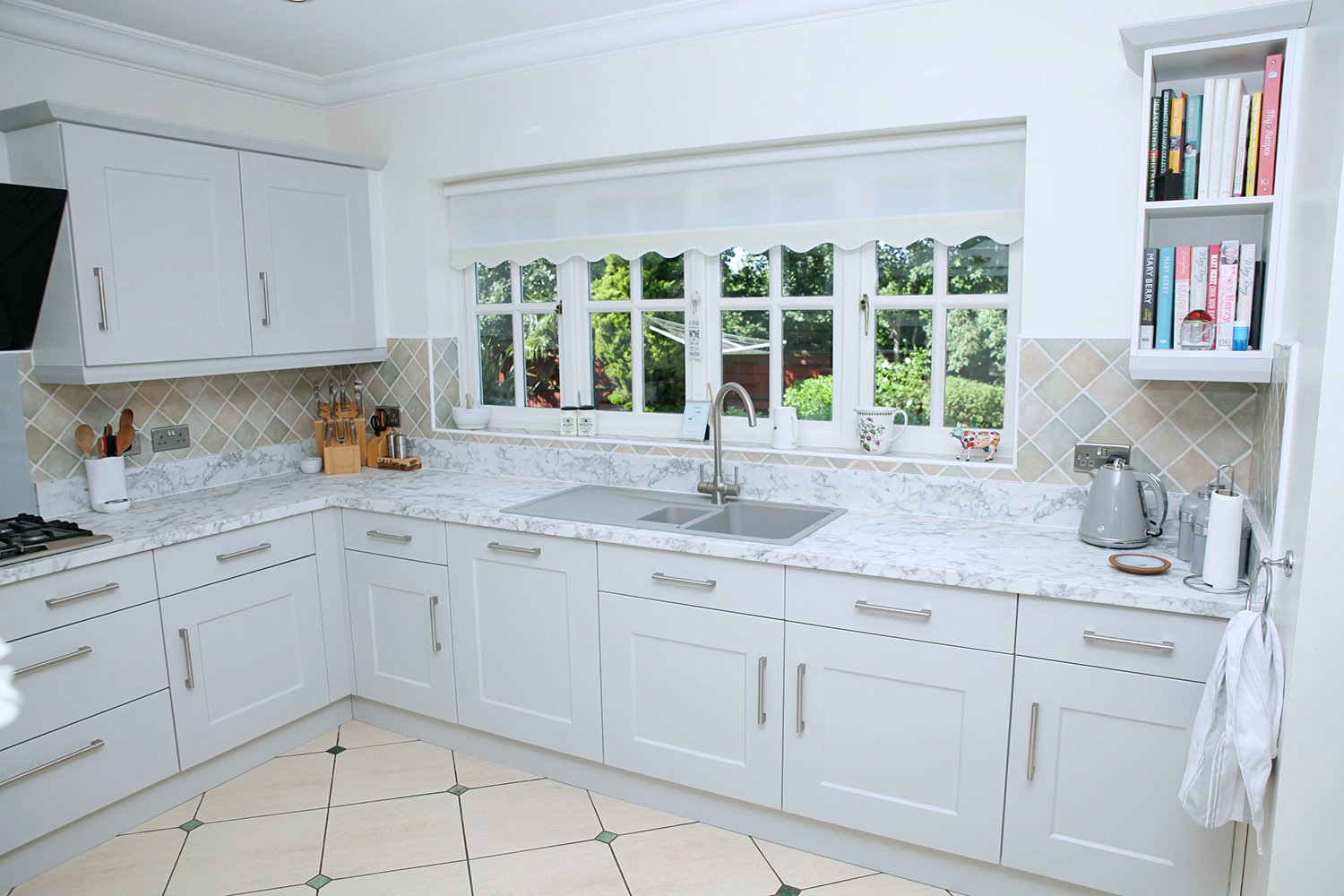 Shaker style kitchen renovation in Cambridge