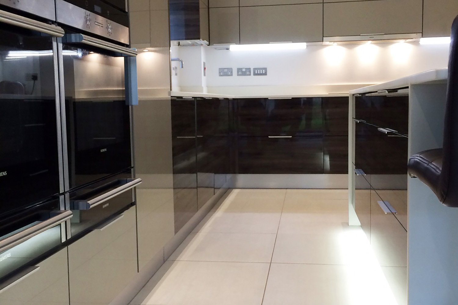 Two tone kitchen renovation in St Neots